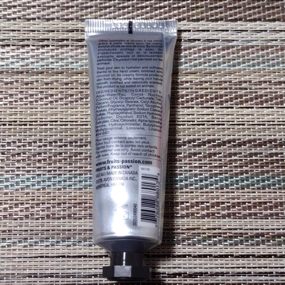 Fruits & Passion Hand Cream - Coconut Oil - Picture 2 of 2